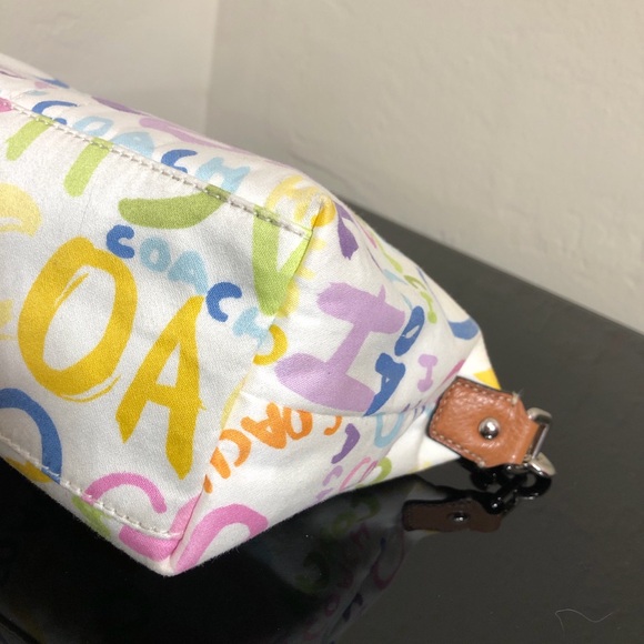 Coach Graffiti Paint Mini Bag - Picture 9 of 9